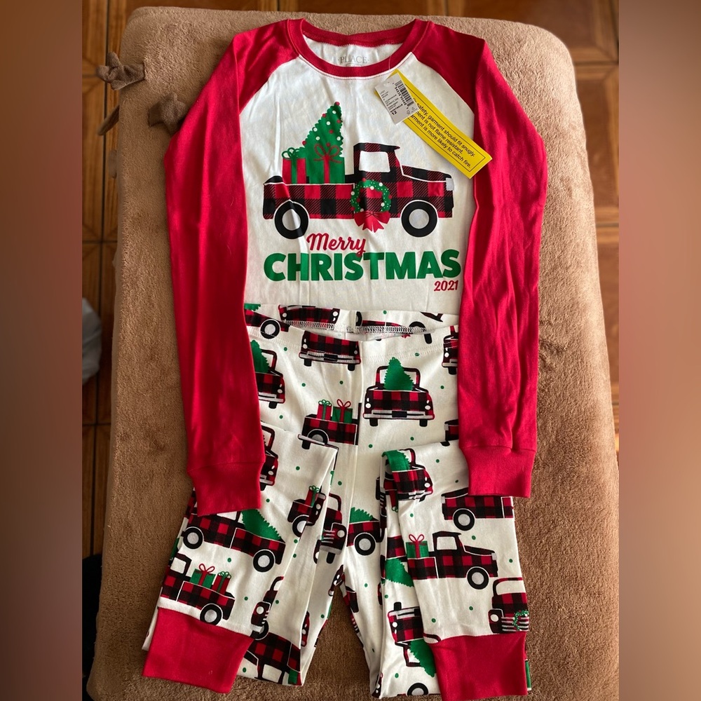 Brand new with tags from the children’s place - size 12 Christmas pjs
